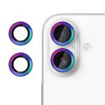 For iPhone 17 Kalebol No Flicker Ultra-Thin Individual Camera Lens Tempered Glass Film(Dazzling Colors)