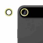 For iPhone 17 Air Kalebol No Flicker Ultra-Thin Individual Camera Lens Tempered Glass Film(Gold)