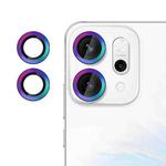 For OPPO Reno14 Global Kalebol No Flicker Ultra-Thin Individual Camera Lens Tempered Glass Film(Dazzling Colors)