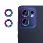 For OPPO Reno13 F Kalebol No Flicker Ultra-Thin Individual Camera Lens Tempered Glass Film(Dazzling Colors)