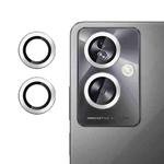 For OPPO A79 5G Kalebol No Flicker Ultra-Thin Individual Camera Lens Tempered Glass Film(Silver)