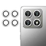 For Xiaomi 14T Kalebol No Flicker Ultra-Thin Individual Camera Lens Tempered Glass Film(Silver)