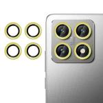 For Xiaomi 14T Kalebol No Flicker Ultra-Thin Individual Camera Lens Tempered Glass Film(Gold)