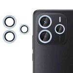 For Redmi Note 14 5G Kalebol No Flicker Ultra-Thin Individual Camera Lens Tempered Glass Film(Distant Peak Blue)