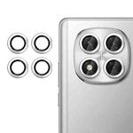 For Xiaomi Poco X7 Kalebol No Flicker Ultra-Thin Individual Camera Lens Tempered Glass Film(Silver)