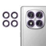 For Xiaomi Poco X7 Kalebol No Flicker Ultra-Thin Individual Camera Lens Tempered Glass Film(Purple)