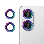 For Xiaomi Poco X7 Pro / Redmi Turbo 4 Kalebol No Flicker Ultra-Thin Individual Camera Lens Tempered Glass Film(Dazzling Colors)