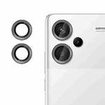 For Redmi Note 13 Pro+ Kalebol No Flicker Ultra-Thin Individual Camera Lens Tempered Glass Film(Black)