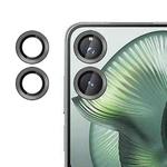For Xiaomi Mix Flip 2 Kalebol No Flicker Ultra-Thin Individual Camera Lens Tempered Glass Film(Black)