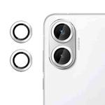 For Redmi  Turbo 4 Pro Kalebol No Flicker Ultra-Thin Individual Camera Lens Tempered Glass Film(Silver)