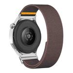 18mm Adjustable Single Loop Elastic Nylon Watch Band(Smokey Purple)