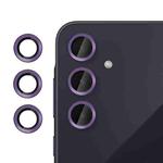 For Samsung Galaxy A35 5G Kalebol No Flicker Ultra-Thin Individual Camera Lens Tempered Glass Film(Purple)