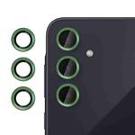 For Samsung Galaxy A55 5G Kalebol No Flicker Ultra-Thin Individual Camera Lens Tempered Glass Film(Green)