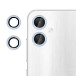 For Samsung Galaxy A06 5G Kalebol No Flicker Ultra-Thin Individual Camera Lens Tempered Glass Film(Distant Peak Blue)
