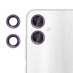 For Samsung Galaxy A06 5G Kalebol No Flicker Ultra-Thin Individual Camera Lens Tempered Glass Film(Purple)