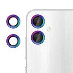 For Samsung Galaxy A06 5G Kalebol No Flicker Ultra-Thin Individual Camera Lens Tempered Glass Film(Colorful)