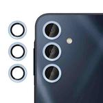 For Samsung Galaxy A16 5G Kalebol No Flicker Ultra-Thin Individual Camera Lens Tempered Glass Film(Distant Peak Blue)