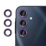 For Samsung Galaxy A16 5G Kalebol No Flicker Ultra-Thin Individual Camera Lens Tempered Glass Film(Purple)