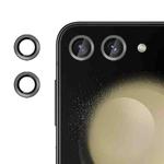For Samsung Galaxy Z Flip5  Kalebol No Flicker Ultra-Thin Individual Camera Lens Tempered Glass Film(Black)