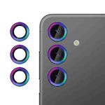 For Samsung Galaxy S25 FE 5G Kalebol No Flicker Ultra-Thin Individual Camera Lens Tempered Glass Film(Colorful)