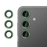 For Samsung Galaxy S23 FE 5G Kalebol No Flicker Ultra-Thin Individual Camera Lens Tempered Glass Film(Green)