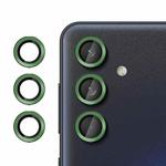 For Samsung Galaxy M54 Kalebol No Flicker Ultra-Thin Individual Camera Lens Tempered Glass Film(Green)