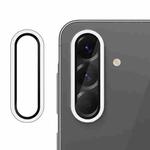 For Samsung Galaxy A26 5G Kalebol No Flicker Ultra-Thin Individual Camera Lens Tempered Glass Film(Silver)