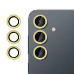 For Samsung Galaxy S25+ 5G Kalebol No Flicker Ultra-Thin Individual Camera Lens Tempered Glass Film(Gold)
