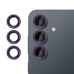For Samsung Galaxy S25+ 5G Kalebol No Flicker Ultra-Thin Individual Camera Lens Tempered Glass Film(Dark Purple)