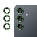 For Samsung Galaxy S25 5G Kalebol No Flicker Ultra-Thin Individual Camera Lens Tempered Glass Film(Green)