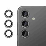 For Samsung Galaxy S24 5G Kalebol No Flicker Ultra-Thin Individual Camera Lens Tempered Glass Film(Black)