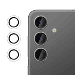 For Samsung Galaxy S24 5G Kalebol No Flicker Ultra-Thin Individual Camera Lens Tempered Glass Film(Transparent)