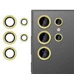 For Samsung Galaxy S24 Ultra 5G Kalebol No Flicker Ultra-Thin Individual Camera Lens Tempered Glass Film(Gold)