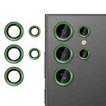 For Samsung Galaxy S24 Ultra 5G Kalebol No Flicker Ultra-Thin Individual Camera Lens Tempered Glass Film(Green)