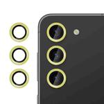 For Samsung Galaxy S23 5G Kalebol No Flicker Ultra-Thin Individual Camera Lens Tempered Glass Film(Gold)