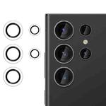 For Samsung Galaxy S22 Ultra 5G Kalebol No Flicker Ultra-Thin Individual Camera Lens Tempered Glass Film(Transparent)