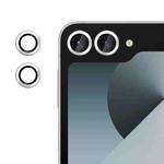 For Samsung Galaxy Z Flip6 Kalebol No Flicker Ultra-Thin Individual Camera Lens Tempered Glass Film(Silver)
