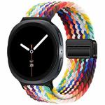 For Samsung Galaxy Watch8 / Watch8 Classic Loop Magnetic Buckle Braided Nylon Watch Band(Seven Colors)