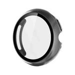 For Google Pixel Watch4 41mm Tempered Film Integrated PC Watch Protective Cover(Gun Metal)