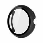 For Google Pixel Watch4 45mm Tempered Film Integrated PC Watch Protective Cover(Black)