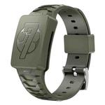 For WHOOP 4.0  Integrated TPU Watch Band(Army Green)