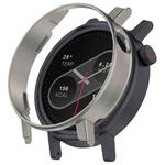 For CMF Watch 3 Pro Half Coverage Hollowed PC Watch Protective Cover(Titanium Steel Color)