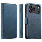For iPhone 17 Pro Max SUTENI J07 Multifunctional Horizontal Flip Magsafe Leather Phone Case(Blue)