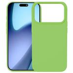 For iPhone 17 Pro Max Kalebol Solid Color Simple All-inclusive Liquid Silicone Phone Case(Green)