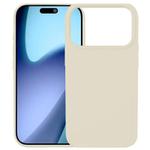 For iPhone 17 Pro Max Kalebol Solid Color Simple All-inclusive Liquid Silicone Phone Case(Starlight)