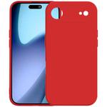 For iPhone 17 Air Kalebol Precise Cutouts Solid Color TPU Phone Case(Red)