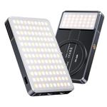JMARY FM-168R Dual Color Temperature 160 LED Beads Portable Magnetic Phone Fill Light(Black)