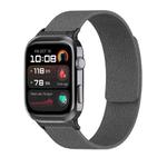For Huawei Watch D2 Lychee Texture Soft Magnetic Silicone Watch Band(Gray)