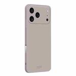 For iPhone 17 Pro Max MOFI Caring Soft Shell Liquid Silicone Skin Feel Phone Case(Titanium Gray)
