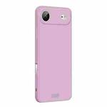 For iPhone Air MOFI Caring Soft Shell Liquid Silicone Skin Feel Phone Case(Purple)